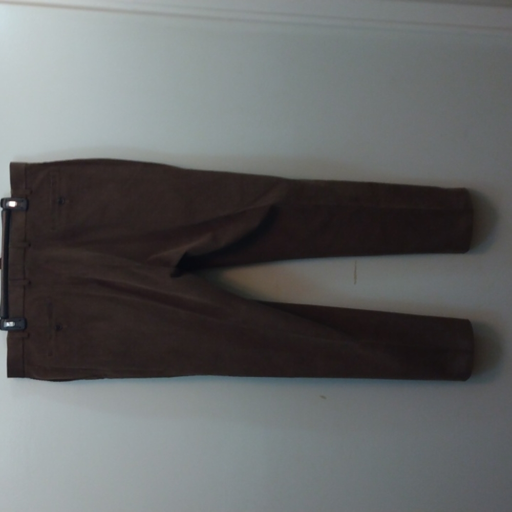 NWOT Lauren Ralph Lauren Brown Corduroy Pants 38 - 32 - Picture 7 of 9
